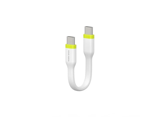 Kabel 60W Mobile Origin Compact USB-C / USB-C 10cm - bílý - bonami.click