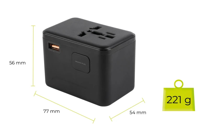 67W cestovní adaptér Mobile Origin GaN Travel Adapter