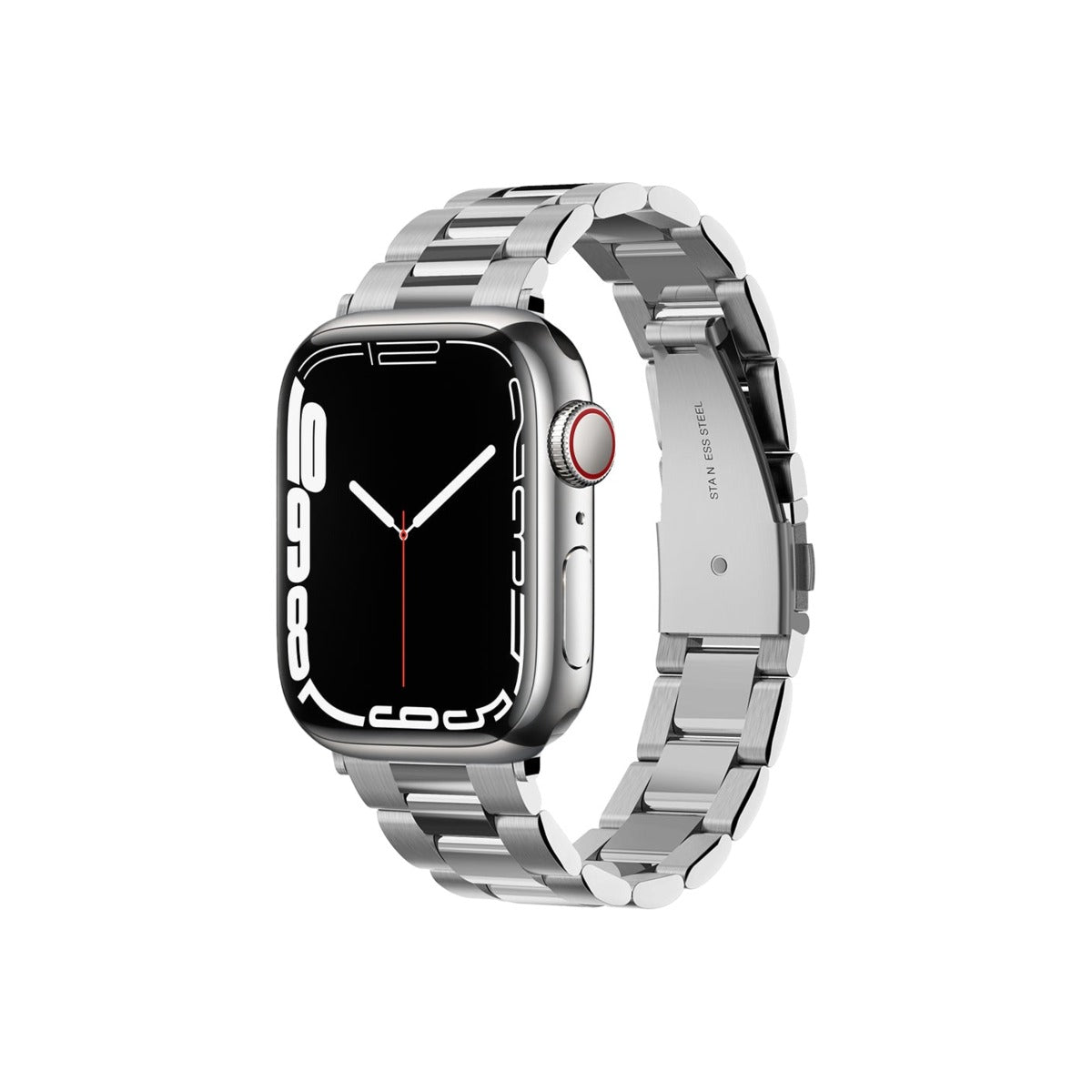 Řemínek pro Apple Watch 38/40/41 mm Spigen Modern Fit Watch Band - stříbrný - bonami.click