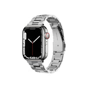 Řemínek pro Apple Watch 38/40/41 mm Spigen Modern Fit Watch Band - stříbrný - bonami.click