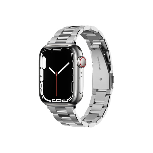 Řemínek pro Apple Watch 38/40/41 mm Spigen Modern Fit Watch Band - stříbrný - bonami.click