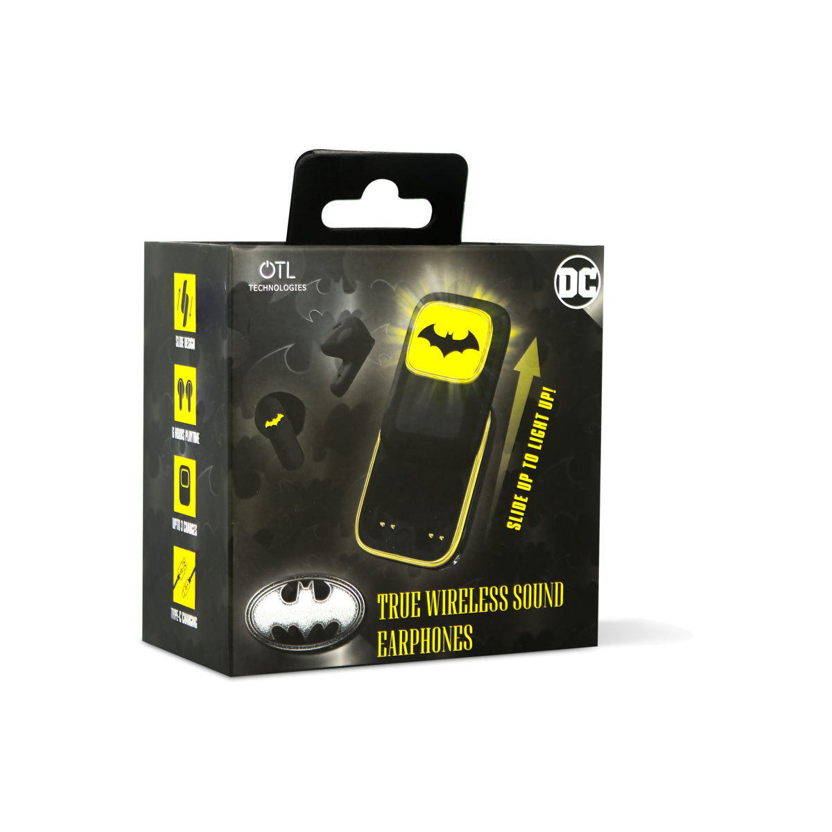 Dětská bezdrátová sluchátka OTL TWS Slide Batman Darknight - bonami.click