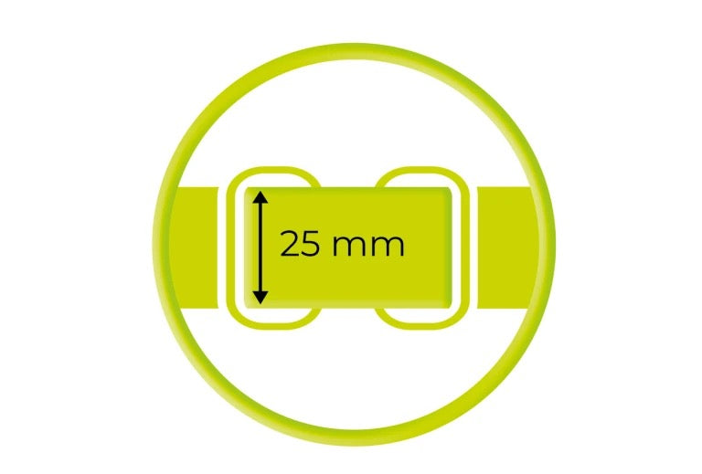 Obojek pro mazlíčky s držákem na AirTag Mobile Origin - svítící zelená - bonami.click
