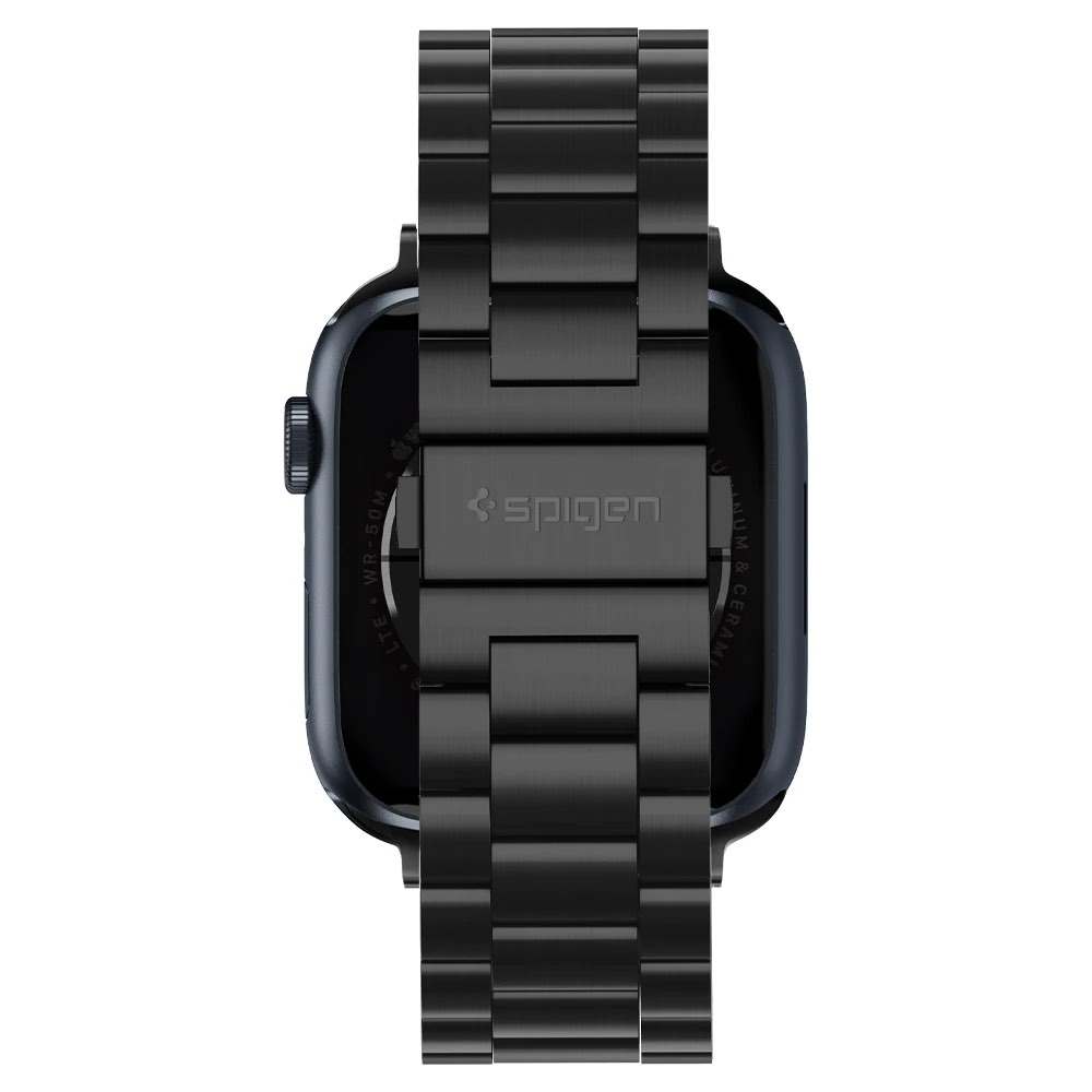 Řemínek pro Apple Watch 42/44mm Spigen Modern Fit - černý - bonami.click