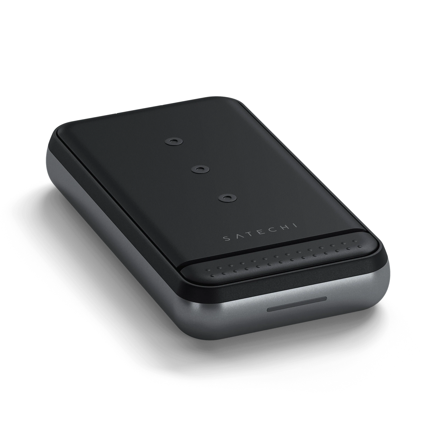 10 000 mAh hliníková bezdrátová powerbanka se stojánkem Satechi Duo Wireless Charger