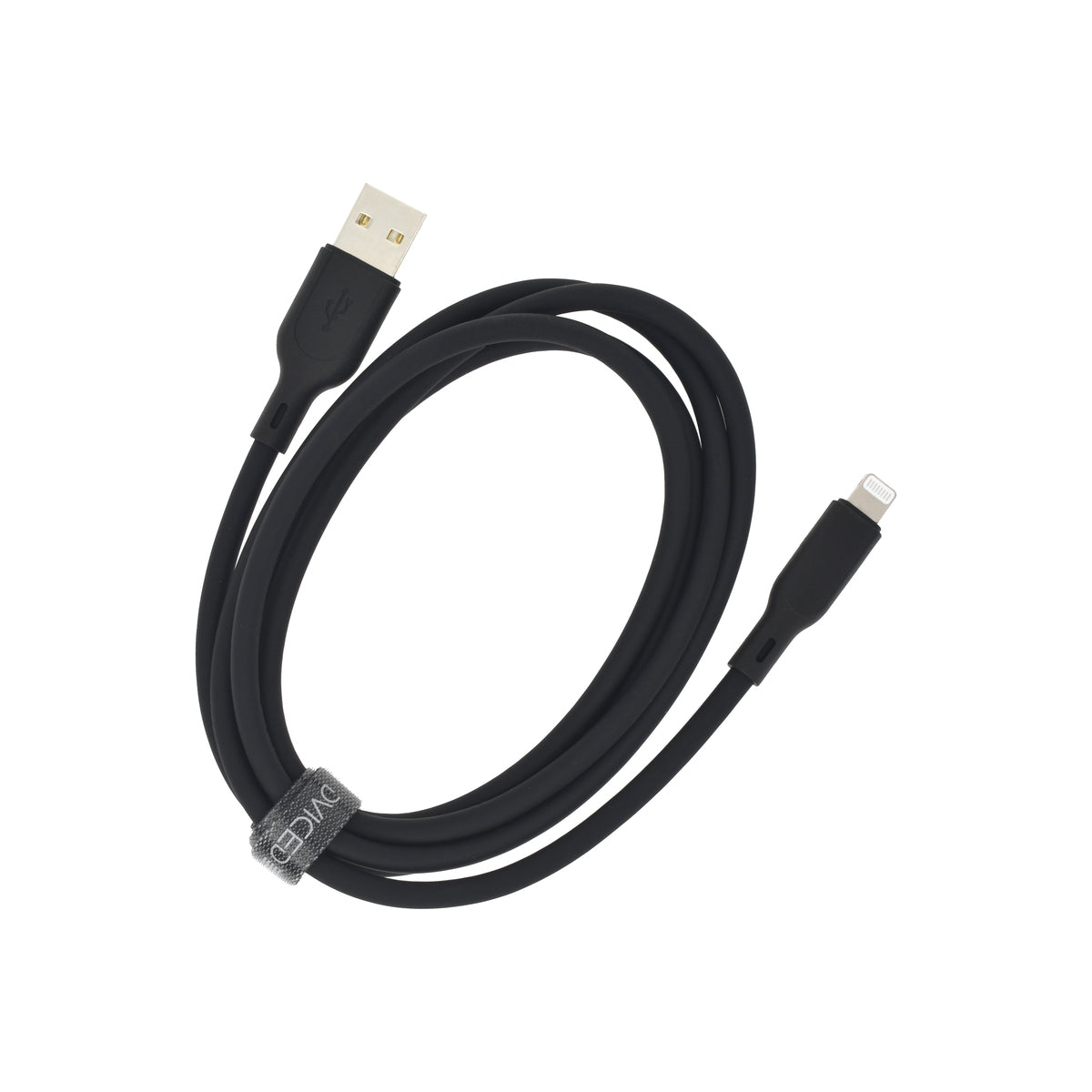 Kabel USB-A / Lightning Dviced 1,25 m – černý - bonami.click