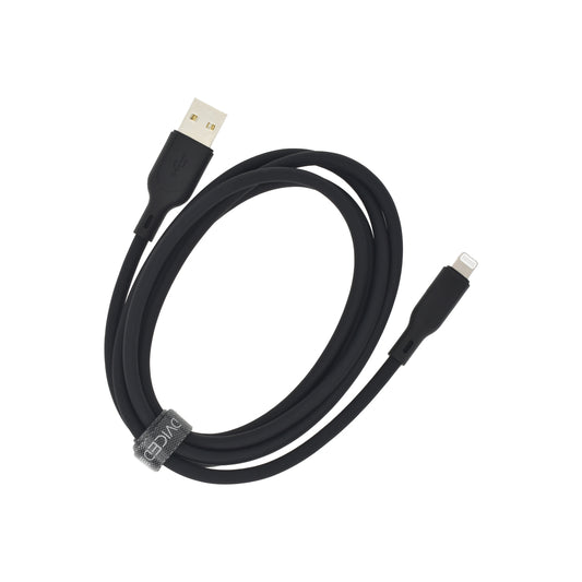 Kabel USB-A / Lightning Dviced 1,25 m – černý - bonami.click
