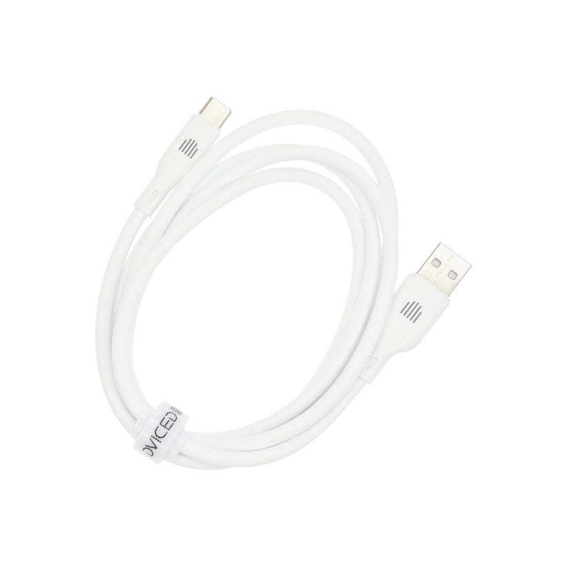 Kabel USB-A / USB-C Dviced 1,25 m – bílý - bonami.click