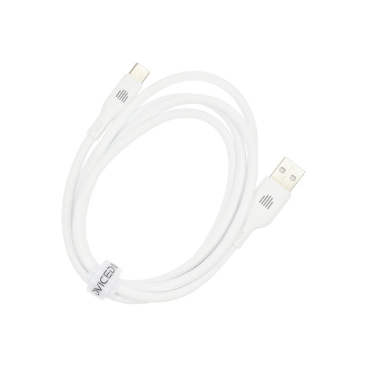 Kabel USB-A / USB-C Dviced 1,25 m – bílý - bonami.click