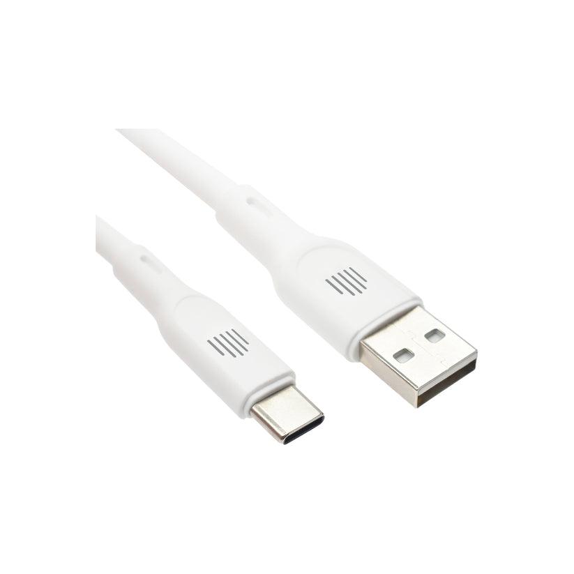 Kabel USB-A / USB-C Dviced 1,25 m – bílý - bonami.click