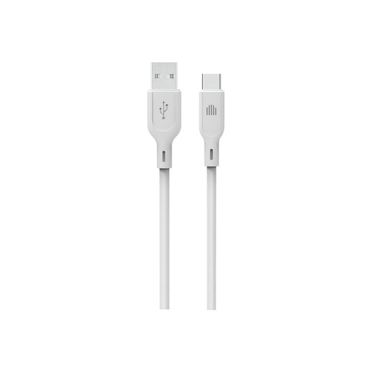 Kabel USB-A / USB-C Dviced 1,25 m – bílý - bonami.click