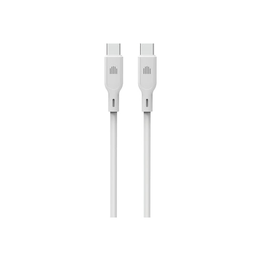 Kabel USB-C / USB-C Dviced 1,25 m – bílý - bonami.click