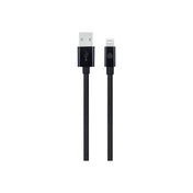 Pletený kabel USB-A / Lightning Dviced 0,25 m – černý - bonami.click