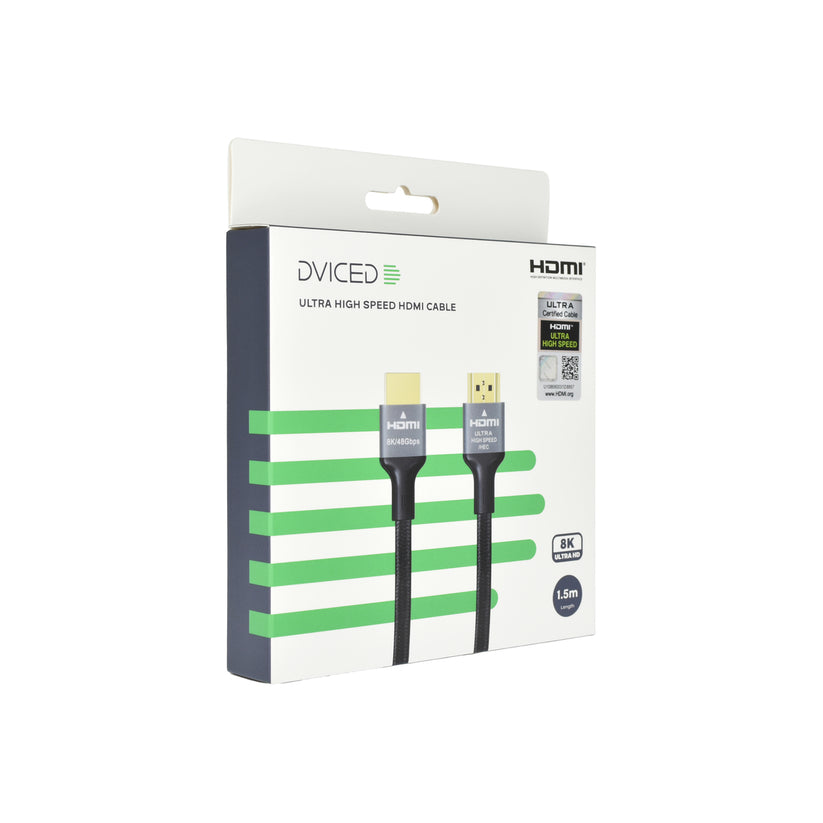 HDMI kabel s opletem Dviced 1,5 m - bonami.click