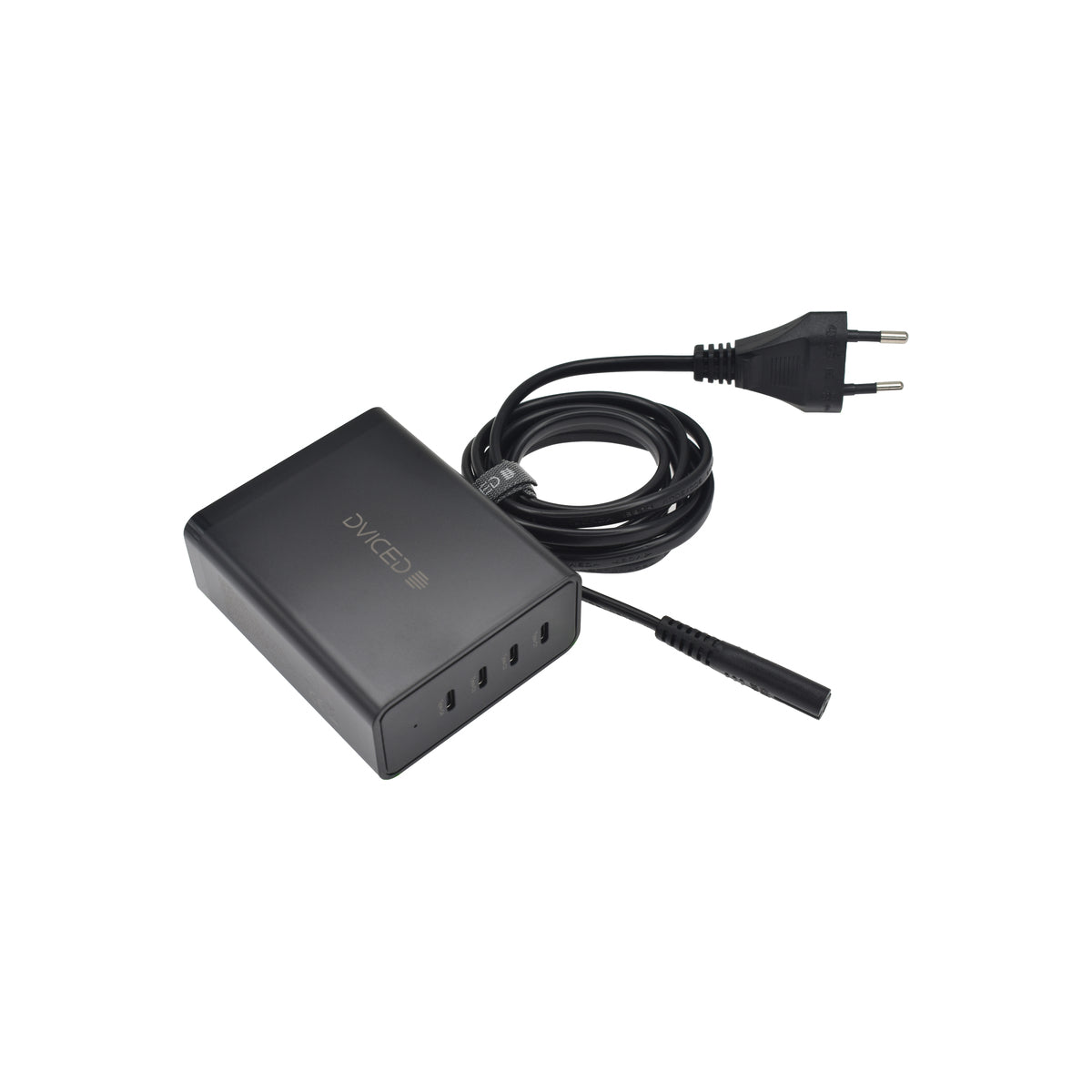Stolní nabíječka 140W GaN Dviced 4× USB-C – černá - bonami.click