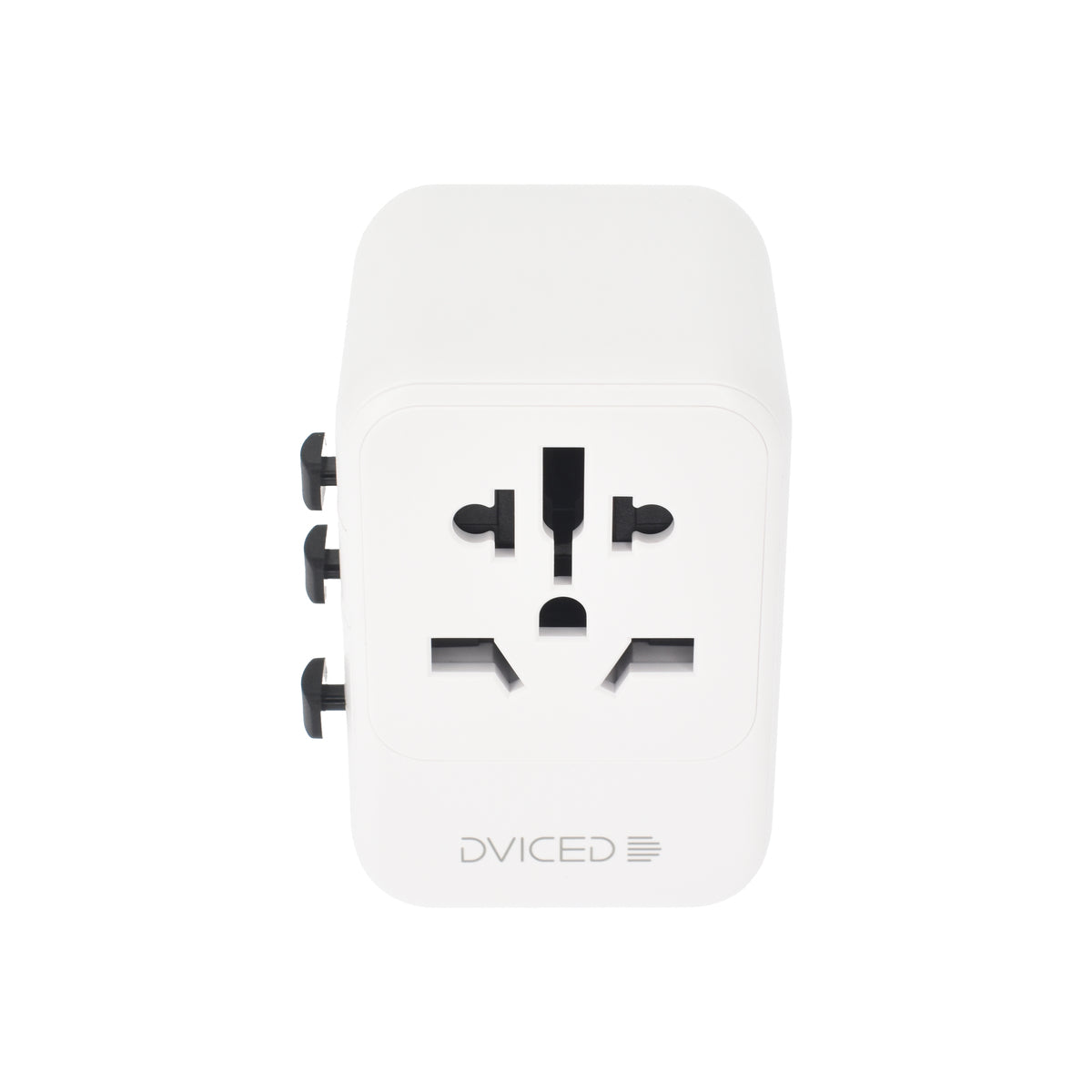 Cestovní adaptér 28W Dviced Universal – bílý - bonami.click