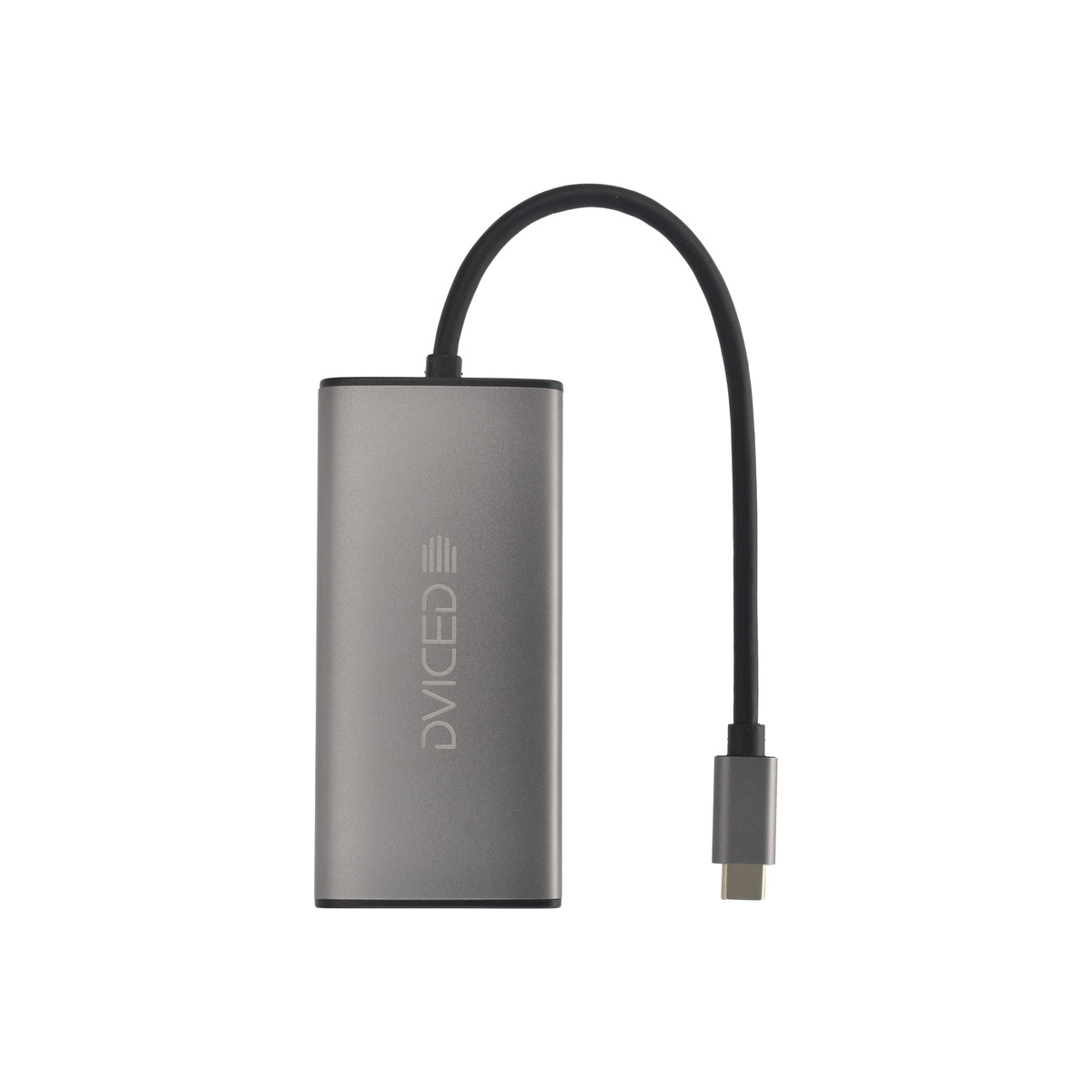 6v1 HUB USB-C Dviced - šedý - bonami.click