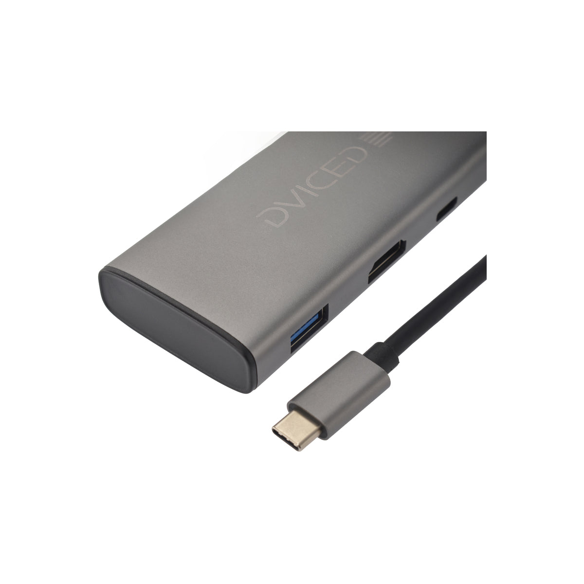 6v1 HUB USB-C Dviced - šedý - bonami.click