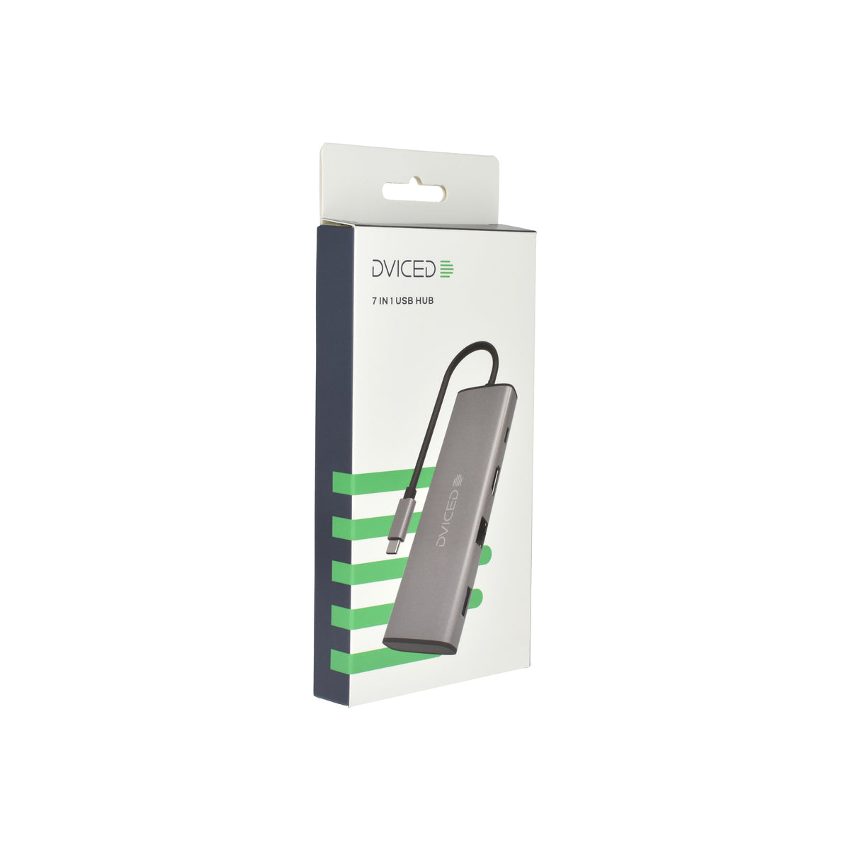 7v1 HUB USB-C Dviced - šedý - bonami.click