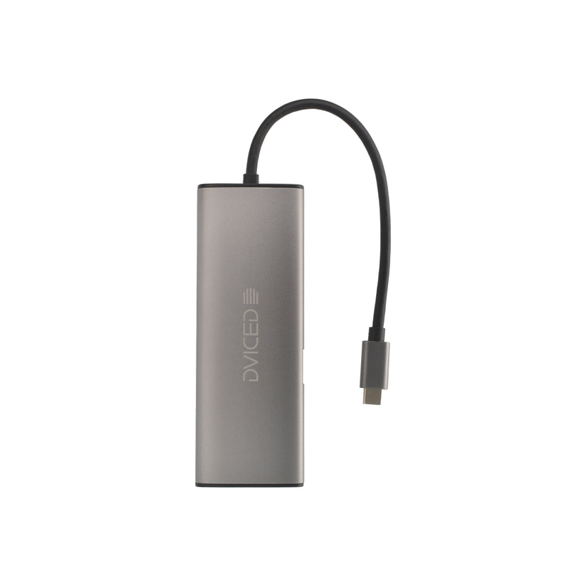 9v1 USB-C HUB Dviced - šedý - bonami.click