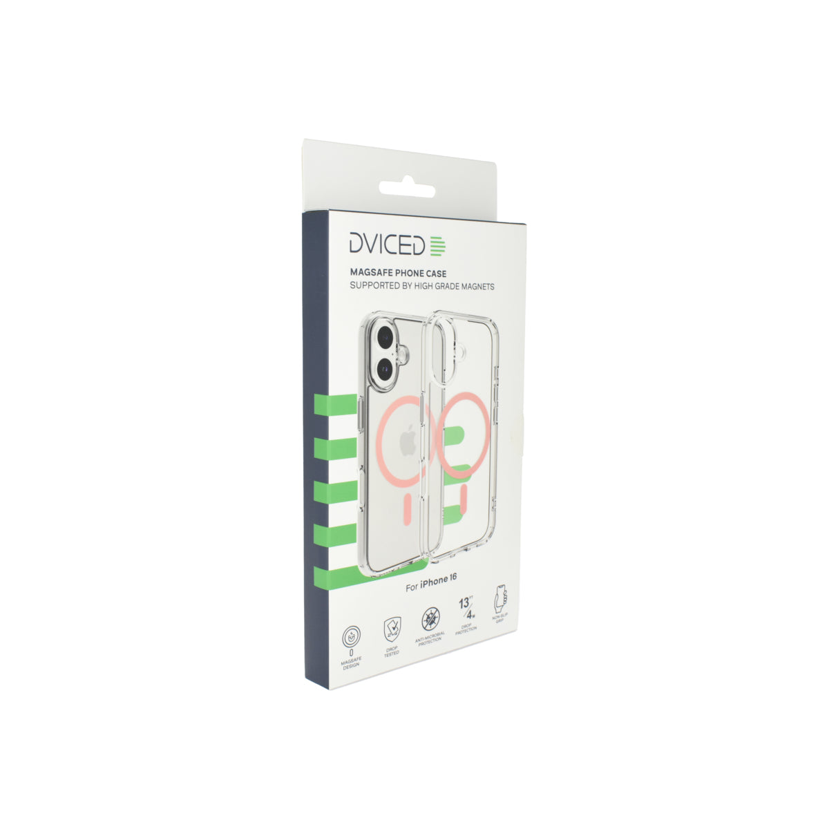 MagSafe kryt pro iPhone 16 Dviced – růžový - bonami.click