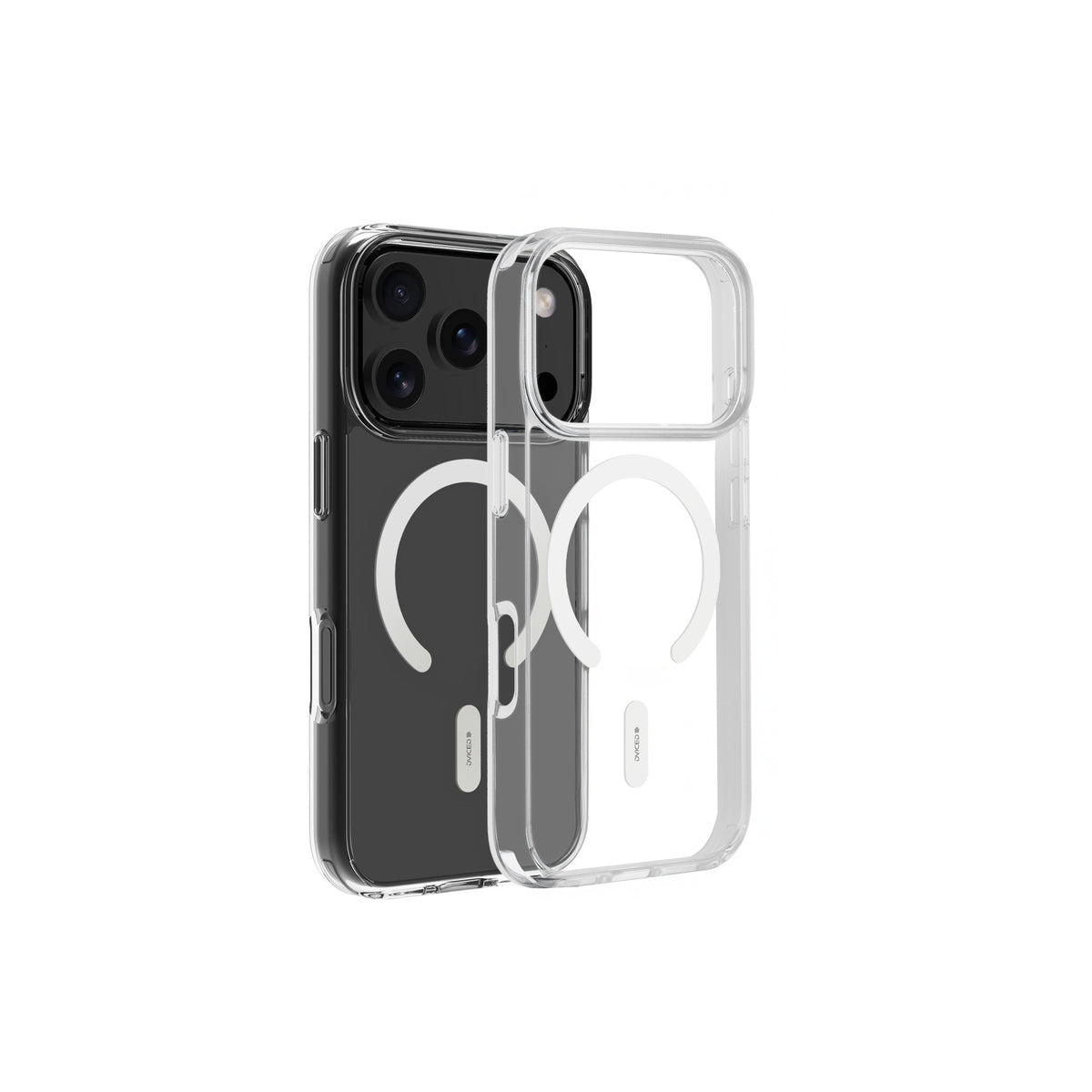 Průhledný MagSafe kryt Dviced pro iPhone 18 Pro Max - bílý