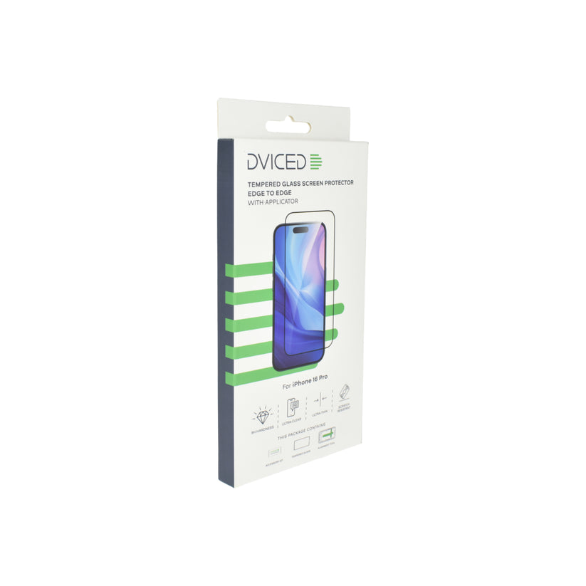 Tvrzené ochranné sklo s aplikátorem pro iPhone 16 Pro Dviced - bonami.click