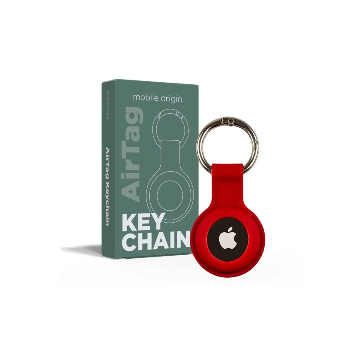 Přívěšek na AirTag Mobile Origin - červený - bonami.click