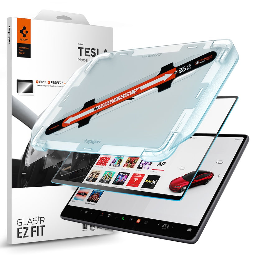 Ochranné sklo na displej Spigen Tesla EZ Fit Anti Glare Screen Protector - bonami.click