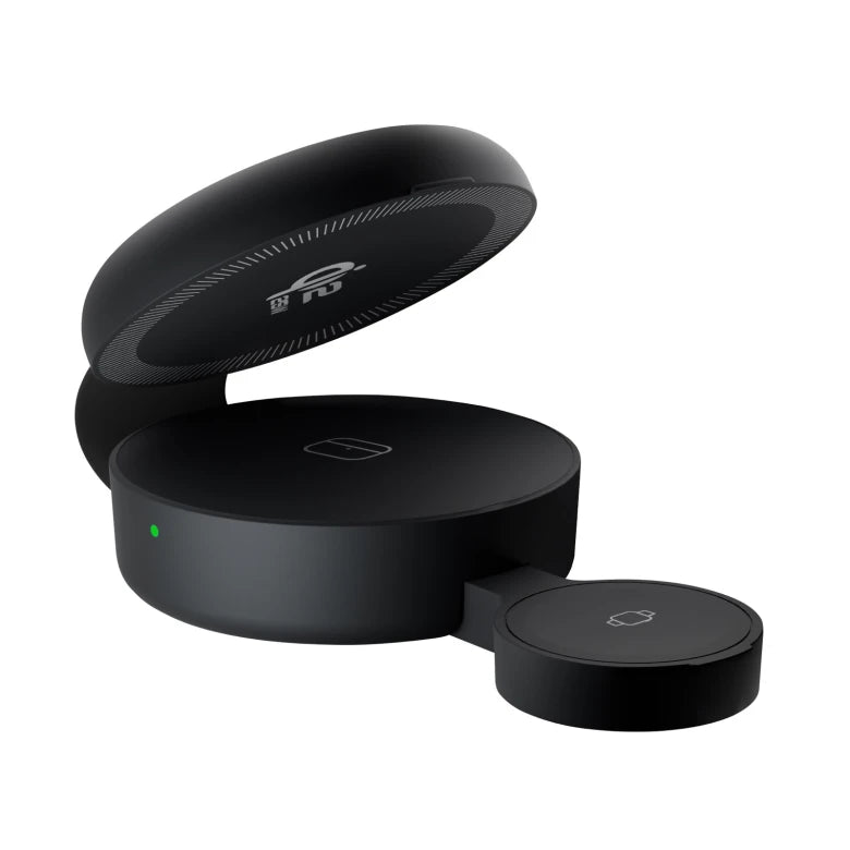 3v1 skládací magnetická nabíječka Qi2 25W Mobile Origin PW34 - černá