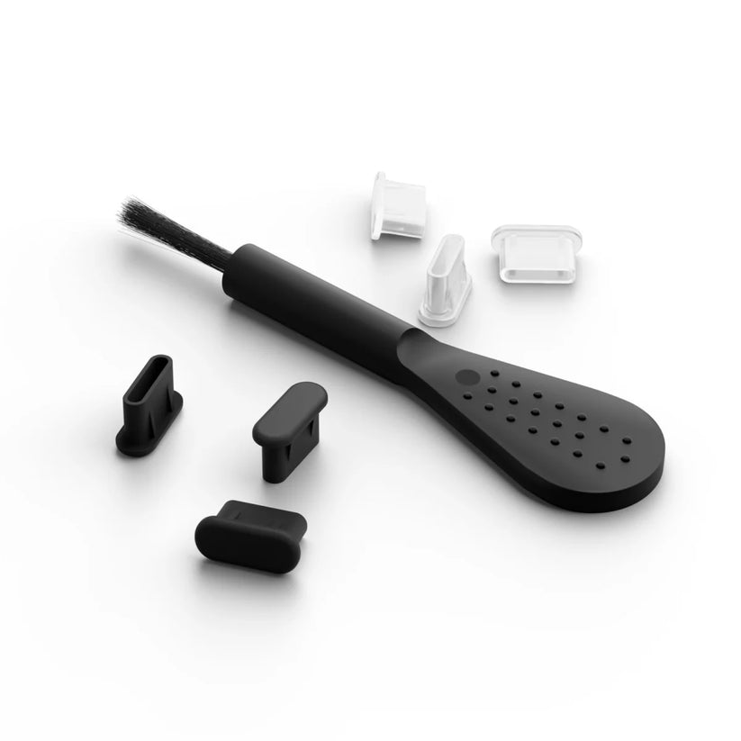 Ochranná zástrčka USB-C s čisticím kartáčkem Mobile Origin CL1 - bonami.click