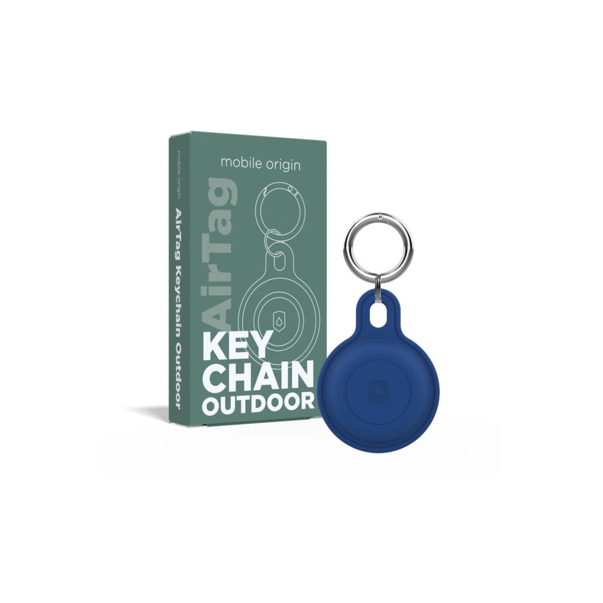 Přívěšek pro AirTag Mobile Origin Airtag Outdoor KeyChain - modrý - bonami.click