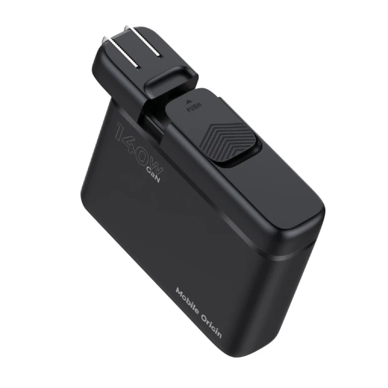 140W nabíječka Mobile Origin GaN Travel Charger – černá