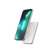Hliníková powerbanka Epico s podporou MagSafe 5000mAh - stříbrná - bonami.click