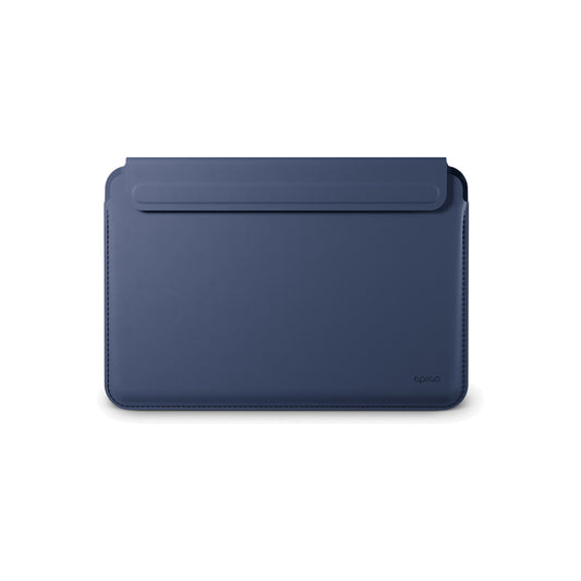 Kožený obal pro MacBook Air/Pro 13,3" Epico - tmavě modrý - bonami.click