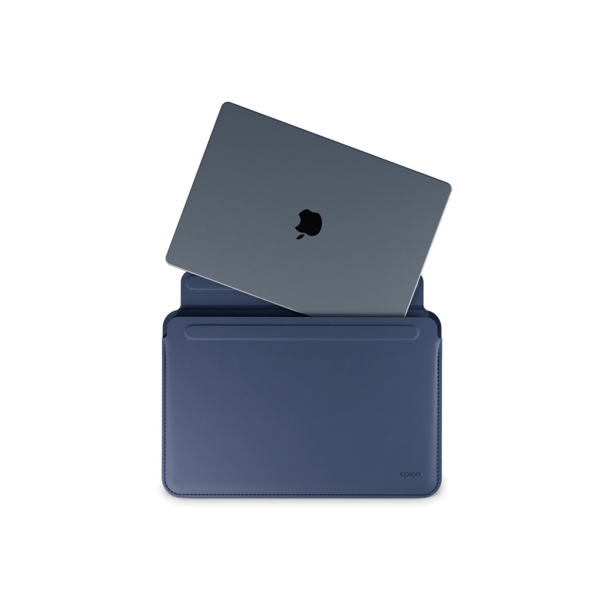 Kožený obal pro MacBook Air/Pro 13,3" Epico - tmavě modrý - bonami.click