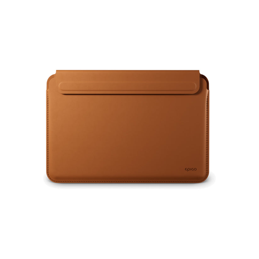 Kožený obal pro MacBook Air/Pro 13,3" Epico - hnědý - bonami.click