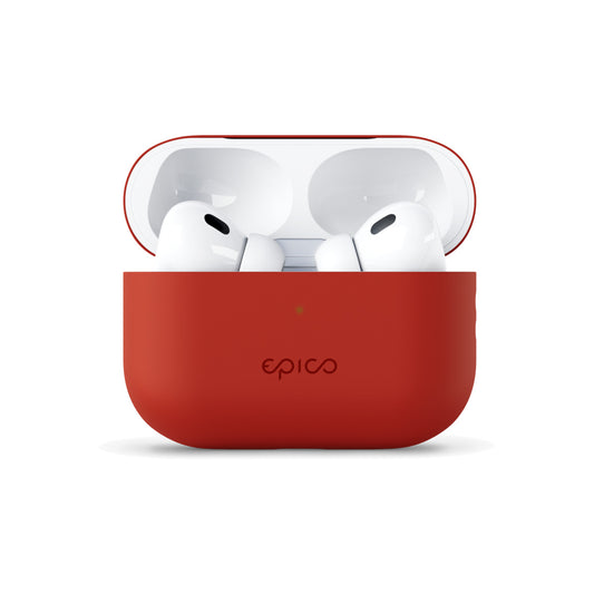 Silikonové pouzdro pro AirPods Pro 2. gen Epico - červené - bonami.click