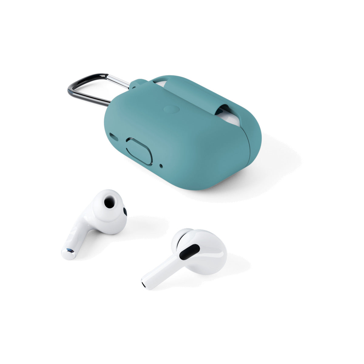 Silikonové outdoor pouzdro pro AirPods Pro 2. gen Epico - zelené - bonami.click