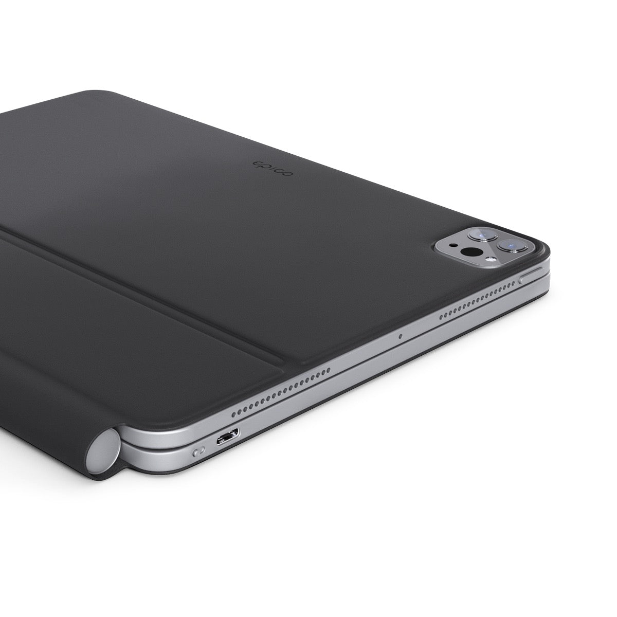 Hliníkové pouzdro s klávesnicí Epico Keyboard Case pro iPad Pro 12,9" - bonami.click