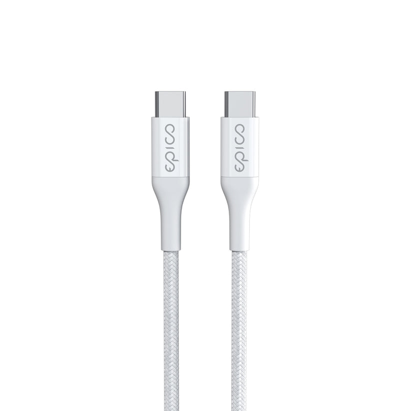 30W GaN nabíječka Epico Charger Bundle s 1,2m kabelem USB-C - bílá - bonami.click
