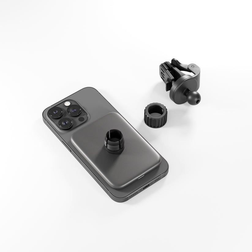 Ultra tenká bezdrátová autonabíječka Epico Qi2 Mag+ - černá - bonami.click