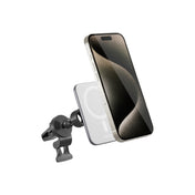 Ultra tenká bezdrátová autonabíječka Epico Qi2 Mag+ - stříbrná - bonami.click