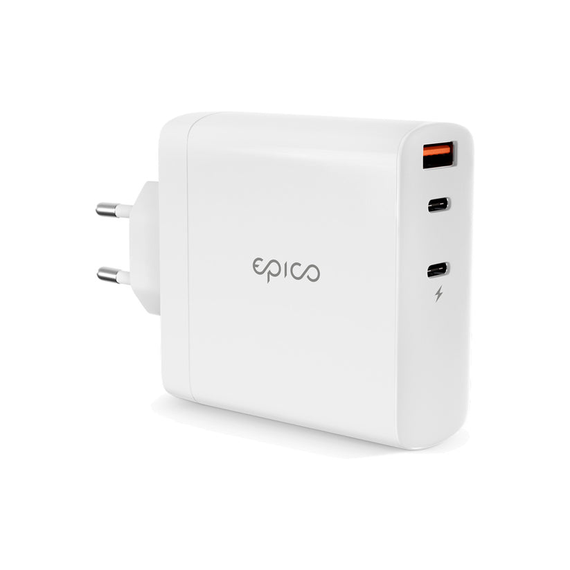 140W GaN síťová nabíječka Epico - bílá - bonami.click