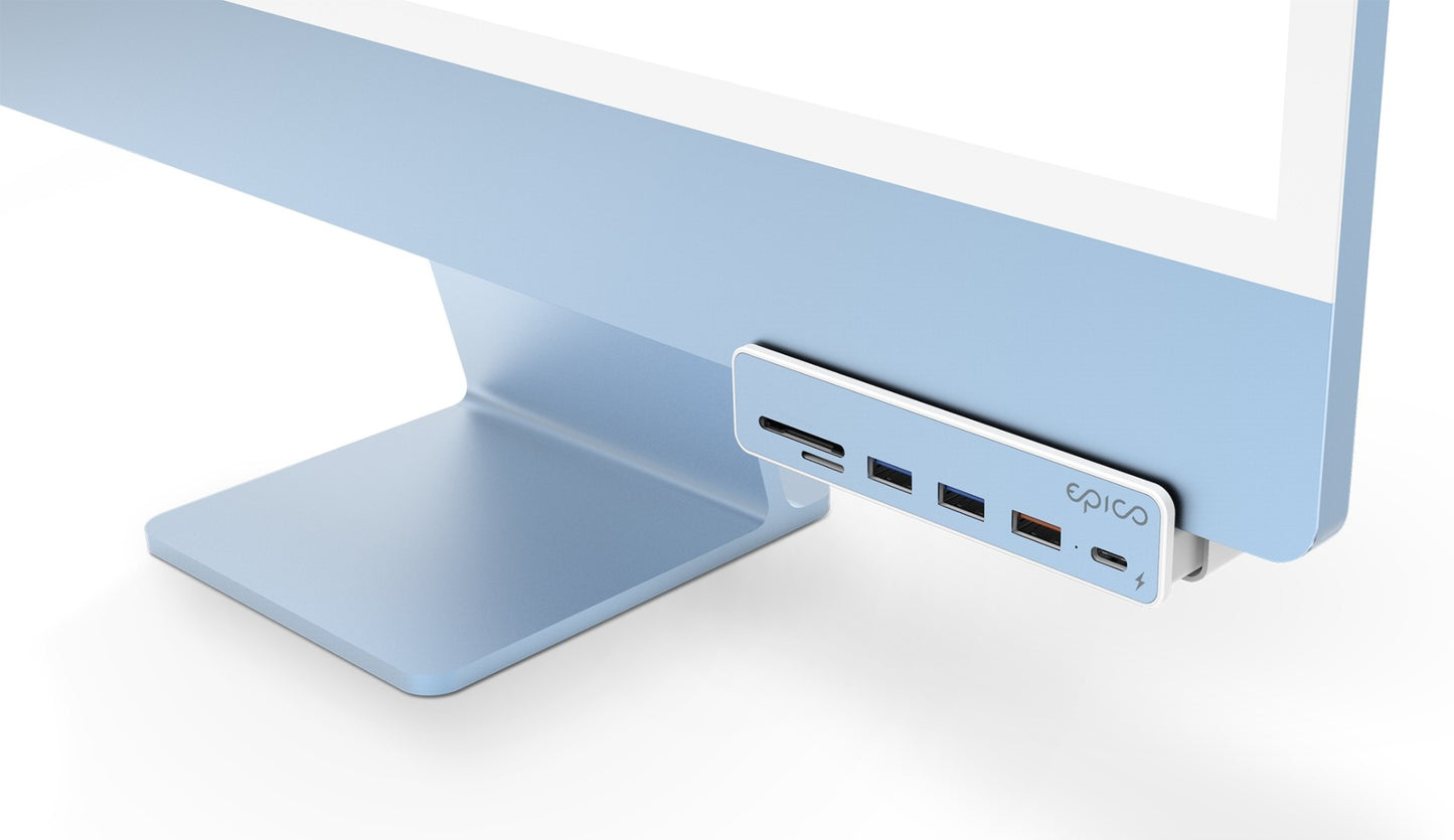 USB-C Hub 7v1 pro Apple iMac Epico - bílý - bonami.click