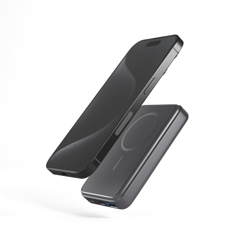 Hliníková powerbanka Epico Mag+ 10 000 mAh - vesmírně šedá - bonami.click