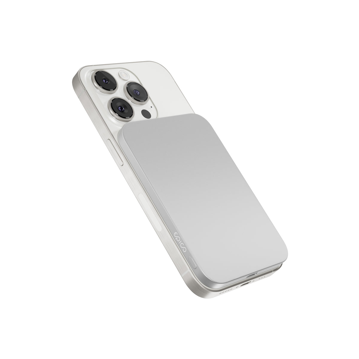 MagSafe hliníková powerbanka Epico UltraPack EM31 3000 - stříbrná - bonami.click