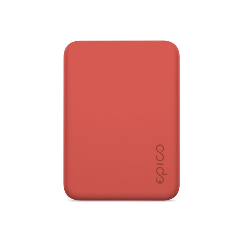 Bezdrátová powerbanka Epico s podporou MagSafe 4200mAh - červená - bonami.click