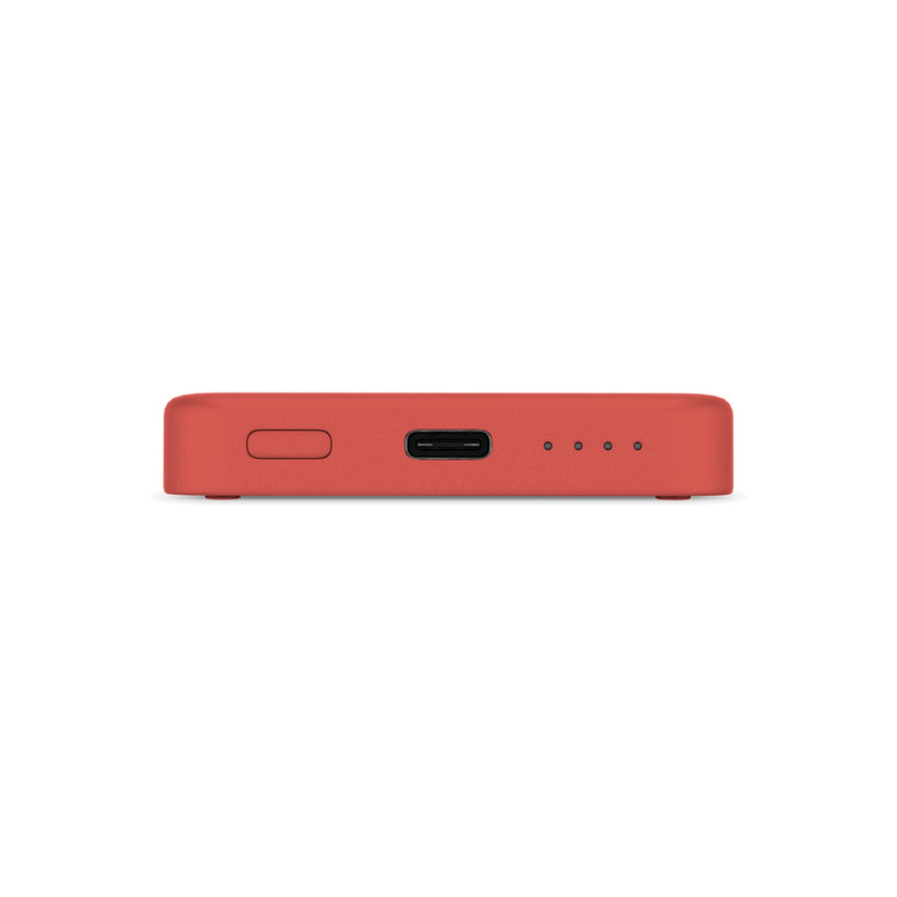 Bezdrátová powerbanka Epico s podporou MagSafe 4200mAh - červená - bonami.click