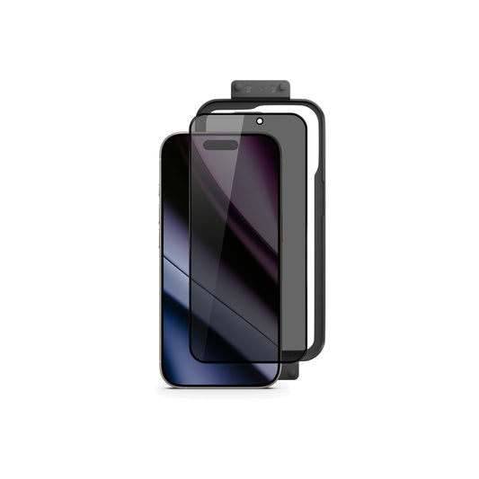 Ochranné sklo s instalačním rámečkem pro iPhone 16 Pro Epico Privacy Glass 3D - bonami.click